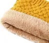 Écharpes femme chaud cachemire Tube écharpe enfants tricoté col bénitier châles enveloppes hommes femmes hiver laine col plus chaud