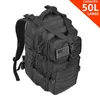 Hiking Bags 50L 25L Capacity Men Army Military Tactical Large Backpack Waterproof Outdoor Sport Hiking Camping Hunting Rucksack Bags For Men L221014