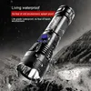 Flashlights Torches Powerful Led Flashlight Super Bright Torch Usb Rechargeable 3 Modes Outdoor Tactical Torch Portable Waterproof Light Camping L221014