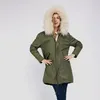 Kvinnors dikerockar 2022 Fresh Fashion For Liner Parka Coat Design Senaste kvinnan Vacker vinter