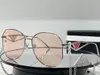 Дизайнерские солнцезащитные очки для женщин Крупногабаритные круглые линзы Треугольник Металл Золотая оправа Анти-ультрафиолетовые солнцезащитные очки в стиле ретро Модные пляжные очки для вождения Lunettes Gafas