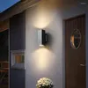 Outdoor E27 Lampa ścienna podwójna głowa pojedyncza balkon zewnętrzny reflektor