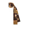 Scarves 2021 Silk Scarf Handbags Women Bags Letter Flower Scraves Top Grade Head Hair 3 Colors 18917 8x120cm #vsj-01