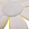 Oreiller bébé bain pétales tapis fleur de soleil avec support de siège de couleur vive accessoire de sécurité antidérapant