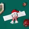 Weihnachten Cartoon Vorhang Verschluss Pinguin Santa Claus Schneemann Elch Vorhang Halter Weihnachten Dekor Für Home Hotel Weihnachten Vorhang Zubehör