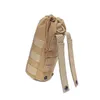 Borse da trekking Borsa tattica Molle Net Borsa per bottiglia d'acqua Set di tazze d'acqua Borsa per bottiglia d'acqua mimetica Militare Viaggio all'aperto Campeggio Trekking Pesca L221014