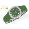 Produto Luxury Diving Mechanical Watch ZF Factory V3 Versão 42.2mm Cal.324 Movimento 5168G Green literal pp de ponta de ponta