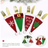 Flatware sets 24 Xmas bestek houders feest zilverwerk kersttafel