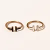 women ring luxury designer rings men brand zirconia fashion rings style classic jewelry 18k gold plated Rose wed whole adjusta9059298
