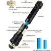 Flashlights Torches T900 Powerful LED Flashlight 5000 Meter Torch Hard Light Tactical Flashlights 21700 Battery Dimmable Waterproof Long Shot Lamp L221014