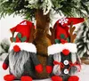 Gnomes Noel Dekor Yaratıcı Antlers Cüce Süsler İsveç Gnome Noel Mevcut Orman Yaşlı Adam Hediyeler Jnb16421