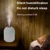 Mini Portable Air Humidifier Aromatherapy Diffuser 250ml Ultrasonic Essential Oil Diffusers Led Light Humidificator for Home Car