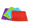 20 Hole Gummy Snake Worms Mould Silicone Chocolate Sugar Candy Jelly Molds Ice Tube Tray Mold Baking Cake Tools SN4975