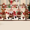 Christmas Decorations 1PC Retail Length 11cm Xmas Gifts Tree Hanging Ornaments Santa Claus Pendants Drop For Home