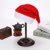 Chapeaux de fête de Noël Velours doré courte peluche non-tissé adulte chapeau de Noël casquette de père Noël décorations de Noël par la mer T9I002121