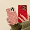 Дизайнеры роскоши iPhone 13 Телефонные чехлы Pink Red Brown Phonecases для 13PROMAX 12PROMAX 12 11 11PROMAX X XS XR XSMAX Beautiful 7p 8p