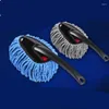 Car Sponge Cleaning Brush Auto Window Wash Cleaner Long Handle Dust Care Nanofiber Towel Handy Dirt Clean