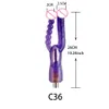 Beauty Items A2 sexy Maschinendildo-Aufsatz für 3XLR-Maschine, männlich, Gelee-Farbdildo, Vibrator, Massagegerät, Masturbation, sexy Stimulation