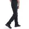 Pantaloni da uomo Pantaloni da combattimento tattici militari impermeabili da uomo Tasche multiple in cotone Pantaloni da combattimento casual Abbigliamento da uomo Tute cargo AY252