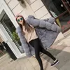 Trench femminile per pellicce vera pelliccia da donna Donne inverno caldo lungo rimovibile giacca parka collare cappa per colletto naturale