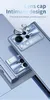 Elektrolizle Menteşe Kabuk Kılıfları Xiaomi Mix Kat 2 Kılıf Cam Filmi Ekran Koruyucu Katlanır Kalem Yuvası Kapak