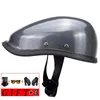 Motorcycle Helmets Unisex Retro Helmet Vintage Bike Ultralight Cycling Half Face Safety Cruiser Chopper