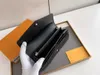 Brieftaschen Modedesigner Zippy WALLET Luxus Herren Damen Lackleder Monogramme Klassische Geldbörse Kartenhalter Clutch mit