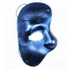 Party Phantom of the Opera Uomo Mezza faccia Mardi Gras Maschera mascherata Natale Halloween Costume veneziano Grande evento Maschere per il viso destro BBB16407