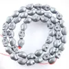 WOJIAER Plaqué Or Givre Hématite Matériaux Perles Rétention De Couleur Crâne Fantôme Perles D'espacement En Vrac pour la Fabrication de bijoux Bracelet À BRICOLER SOI-MÊME 15'' BL355