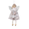 Navidad Xmas Tree Pendant Ornaments 2023 New Year Gifts Christmas Angel Dolls Christmas Decoration for Home Natal Noel Deco