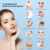 Machine de Microdermabrasion 15 en 1, analyseur de peau, appareil facial Hydra diamant, Peeling à l'oxygène, dispositif d'hydro-Dermabrasion