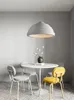 Kolye lambaları Nordic Restaurant Chandelier Stil Yaratıcı Minimalist Tasarım Odası Oturma Yatak Odası Wabi Sabi Işıkları