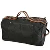 Duffel Bags Evening American Military Style använde tjock oljevaxduk en axelhandväska solid hantverk utomhussportsrese 221017