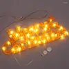 Christmas Decorations Merry Light String Fairy Garland Decoration LED Letter Tag Home Year Xmas Gift