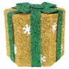 Jullekorationer 1 st bärbara presenterar låda present DIY Packing Candy Puches för