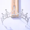 Diademi e corone da sposa in cristallo viola per accessori per capelli da donna Gioielli per capelli da ballo alla moda Regalo da damigella d'onore per feste