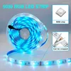 Strisce WIFI LED Strip 5M-30M RGB Light Bluetooth lampada impermeabile nastro nastro Alexa per retroilluminazione TV Desktop