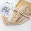 Serviette Microfibre Cheveux Séchage Séchage Rapide Natation Chapeau Épais Capuchon Absorbant Turban Wrap Doux Douche