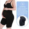 Shapers pour femmes Taille haute Maternité Shapewear Abdomen Soutien Sans couture Shorts Grossesse Ventre Contrôle Minceur Culotte Modélisation Body Shaper