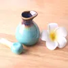 El almacenamiento embotella el tarro de cerámica perfumado del salón de belleza 60ml de la botella de aceite esencial de los tarros