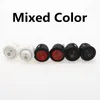 Switch Clown 6st 20 mm diameter Rund rocker Switches Black Mini White Red 2 Pin On-Off KCD1-105