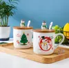 Kupalar seramik içme fincan dekoratif Noel su masaüstü dekor ev bahçe mutfak yemek bar bahçesi GCB16462