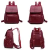 Borse 2022 Zaini in pelle da donna Zaino da donna di alta qualità Designer di lusso Zaino casual di grande capacità Sac A Dos Girl Mochilas