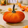 お祝いの秋のカボチャの装飾収穫生地人工カボチャハロウィーン感謝祭の農家卓上装飾rre15083