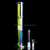 Andra rökningstillbehör Glasvatten Bongs Bubbler Smoke Pipe Accessoarer Downstem Perc 14mm Bolw Dabber Unique Hookahs Bong Heady Dhnsu