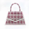 Diamante luxo designer strass sacos de noite bolsa ombro senhoras jantar festa bolsas embreagem e bolsas