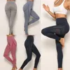 Actieve broek vrouw sport yoga gym fitness naadloze holle out push -up leggings hoge taille buit scrunch running workout casual panty's