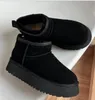 Winter Women Platform Boot الكلاسيكية المصغرة الجوارب