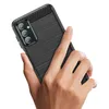 Étuis de téléphone en carbone pour Samsung S23 S22 S21 S20 FE S10 Note 20 A14 A54 5G Plus étui de dessin de fil texturé Ultra carbone couverture en TPU