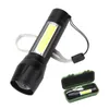 As lanternas tochas xp-g q5 mini lanterna de LED à prova d'água construída em 14500 lâmpada recarregável de tocha de bateria new 2000 lumens lumens resistente à luz L221014